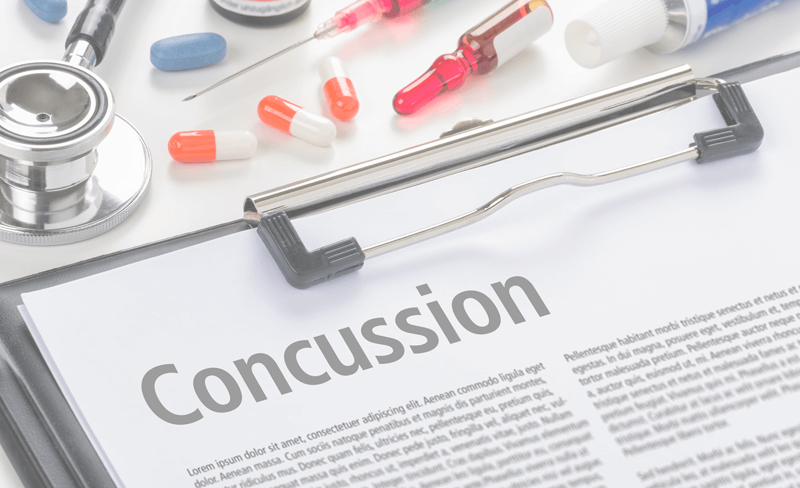 concussion-written-on-clipboard