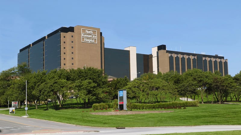 Kansas City hospital - beautiful day